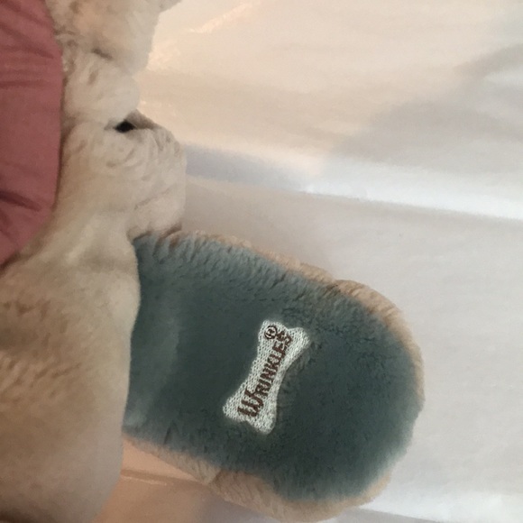 Vintage Wrinkles Dog Beige Plush Hand  Puppet 18” tall - Picture 5 of 6